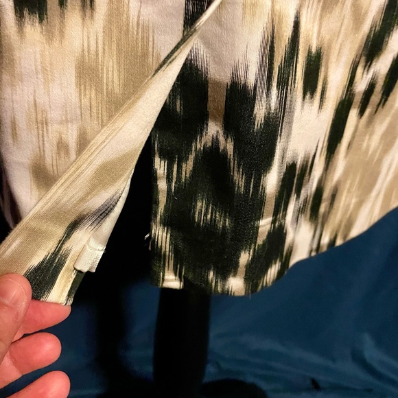 T-Tahari belted knee length dress size 10 - Picture 5 of 9